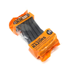 Load image into Gallery viewer, Black disposable razors
