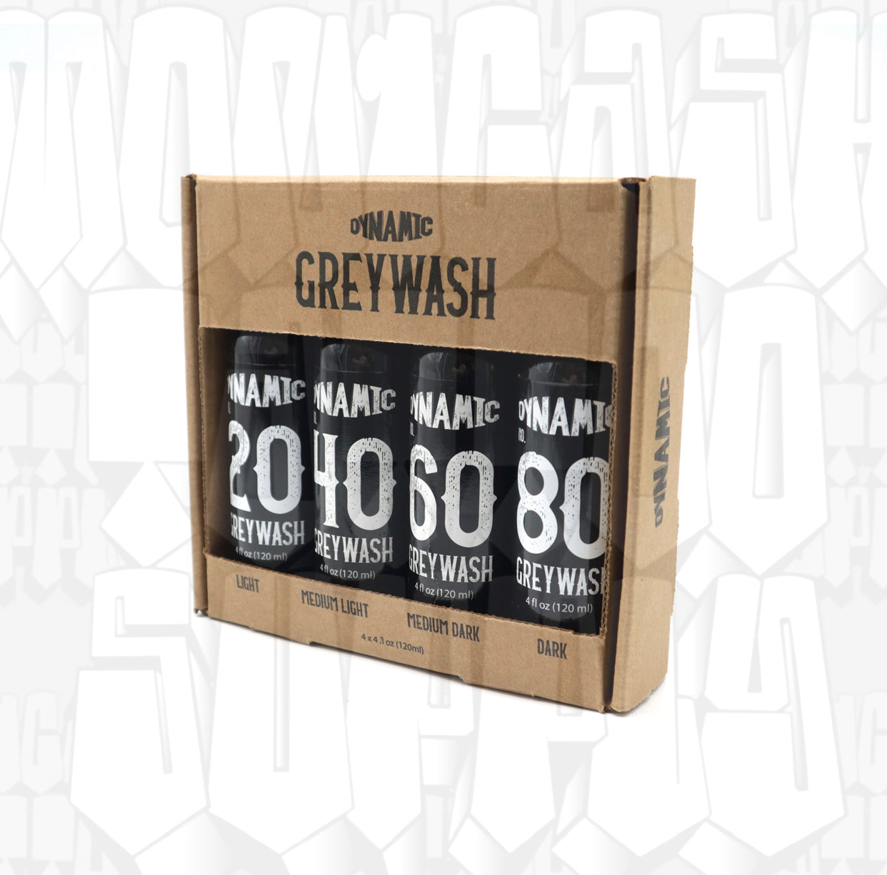 Dynamic Grey Wash Set 4oz